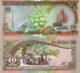 MALDIVES, 10 Rufiyaa, 1998, P19b, UNC - Maldiven