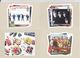 The Beatles Rock Band Set De 11 Cartes Postales Vierges Royal Mail Stamp Card Series 2007 - Music And Musicians