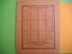 1869 PROTÈGE CAHIER Avec Table De Multiplication - Autres & Non Classés