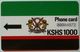 KENYA - 1st Issue - 1987 - KSHS 1000 - Used - RR - Kenya