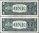 USA 1$ Dollars 2003A,Boston Consecutive SerialNo.,as Scan - Biljetten Van De  Federal Reserve (1928-...)