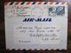 Madagascar 1956 France US Army Enveloppe Cover Colonie Par Avion Air Mail Blason Armée USA Au Dos - Cartas & Documentos