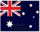 (G 1) Australia - NSW - Broken Hill - Flag Of Australia (with Stamps - Broken Hill