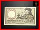 NETHERLANDS 100 Gulden  2.2.1953  P. 88  Ink VF \ XF - 100 Gulden
