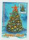 Entier Carte Postale  " Joyeux Noël " Oblitérée Nouméa Sud  1998. - Postal Stationery