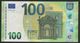 100 EURO ITALIA SA S007  "04" - DRAGHI  UNC - 100 Euro