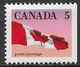 Canada 1990. Scott #1185 (MNH) Flag - Unused Stamps