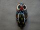 Vintage - Mini Hibou/chouette En Bois - Animaux