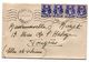 1945--Lettre De LAVAL-53 Pour FOUGERES-35, Tp Chaines Brisées 50c X4 ..Krag Laval-53 - 1921-1960: Periodo Moderno