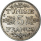 Monnaie, Tunisie, Ahmad Pasha Bey, 5 Francs, 1936, Paris, TTB, Argent, KM:261 - Tunisia