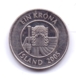 ICELAND 2005: 1 Krona, KM 27a - Islanda