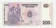 Banque Centrale Du Congo 200 Francs 2013 UNC - Democratic Republic Of The Congo & Zaire