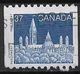 Canada 1988. Scott #1194 (U) Parliament, Library  *Complete Issue* - Rollo De Sellos