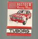 Boite D'allumettes , Pochette, BASTOS Racing Team , TUBORG , Sport Automobile, 2 Scans - Boites D'allumettes