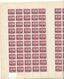 KOUANG TCHEOU 129 FULL SHEET OF 100 MNH  3 Stamps Cut Some Separations - Unused Stamps