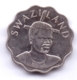 SWAZILAND 1996: 20 Cents, KM 50 - Swasiland