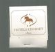 Boite D'allumettes , Pochette, Hotels L'HORSET , Paris  , 2 Scans - Matchboxes