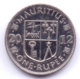 MAURITIUS 2012: 1 Rupee, KM 55a - Mauritius