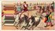 6 Chromo Litho Cards Advertising Swiss Chocolate SUCHARD Set68A C1898 Circus Scenes Pigs Clowns Horses Manege - Suchard