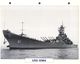 (25 X 19 Cm) C - Photo And Info Sheet On Warship - USS Iowa - Other & Unclassified