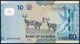 NAMIBIA 10 DOLLARS P-16  FAUNA ANIMALS SPRINGBOK 2015 UNC - Namibia