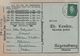 Deutsches Reich Karte Mit Tagesstempel Neibsheim 1929 Amt Bretten Bretten Lk Karlsruhe Mit Werbung Und Zeichnung - Briefe U. Dokumente