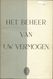 KREDIETBANK - HET BEHEER VAN UW VERMOGEN  1957/58 - Bank & Insurance