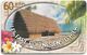 French Polynesia - OPT - Polynesian Dwellings - Gem1A Symmetric Red, 08.2001, 60Units, 30.000ex, Used - Französisch-Polynesien