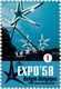 Delcampe - Blok 158** "Wereldtentoonstelling Te Brussel, Expo '58, Atomium"- Bloc 158** MNH 3804/08** - 1961-2001