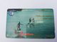 BARBADOS   $20-  Gpt Magnetic     BAR-8B  8CBDB     FISHERMAN     OLD LOGO     Very Fine Used  Card  ** 2873** - Barbades