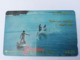 BARBADOS   $20-  Gpt Magnetic     BAR-9B  9CBDB    FISHERMAN  NO LOGO         Very Fine Used  Card  ** 2876** - Barbados (Barbuda)