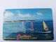 BARBADOS   $20-  Gpt Magnetic     BAR-10B  10CBDB   WINDSURFING     NEW  LOGO         Very Fine Used  Card  ** 2879** - Barbades