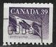 Canada 1990. Scott #1194B (U) Canadian Flag - Rollo De Sellos