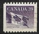 Canada 1990. Scott #1194B (U) Canadian Flag - Markenrollen