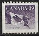 Canada 1990. Scott #1194B (U) Canadian Flag - Rollo De Sellos