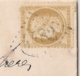 LAC 10C Siège De Paris SEUL GC 4482 COUSOLRE LE CHATEAU Nord Pour BOUSIGNIES.  2 Aout 1871. Cote : 220 EUR - 1870 Siège De Paris