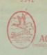 EMA METER STAMP FREISTEMPEL DEUTSCHES REICH AQUATITE 1934 - MALLARD DUCK BIRD CANARD GERMANO REALE Stockente - Werbestempel