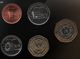 JORDAN COIN SET 5 MONNAIES 1 QIRSH - 1/2 DINAR - Jordanie