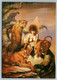 BORIS VALLEJO Mistress Leopards Lions Fantasy Nude Girl Erotica Russian Postcard - Sonstige & Ohne Zuordnung