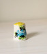 Thimble FLORAL Gzhel Hand Painted Made Solid Porcelain Russian Ethnic Souvenir - Thimbles