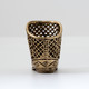 Thimble High BOOT Open Work Solid Brass Metal Russian Style Sewing Collectible - Ditali Da Cucito