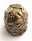Delcampe - Thimble FLOWERS Decor Lotus Solid Brass Metal Russian Style Souvenir Collection - Ditali Da Cucito
