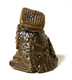 Delcampe - Thimble WISE OWL On Book In Academic Cap Solid Brass Metal Russian Souvenir Collection - Thimbles