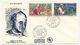 DAHOMEY => 2 FDC => Pape Paul VI - Appel En Faveur De La Paix - 1968 - Benin – Dahomey (1960-...)