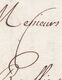 1764 - Marque Postale B Couronné Sur LAC De Bordeaux Vers Montauban - Règne De Louis XV - 1701-1800: Voorlopers XVIII