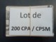 1lo - A299   Lot De 200 CPA / CPSM Format CPA PUY DE DOME Dep 63 - 100 - 499 Postales