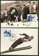 1992 Norway Winter Olympics Lillehammer X 4 Maximum Cards. Skiing, Ski Jump, Alpine Sports - Cartoline Maximum