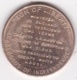 Jeton / Token . John Adams 2nd US President (1797 - 1801) - Other & Unclassified