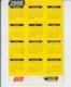 Small Size Calendar - Western Union Bank Transfer - Romanian Post - Christmas Theme - 85/55 Mm - Formato Piccolo : 2001-...