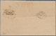 Italien: 1881, Brief Aus Vairano Nach Neapel Mit Mischfrankatur, Zeitungsmarkenausgabe Mi.-Nr. 35 Im - Marcophilie